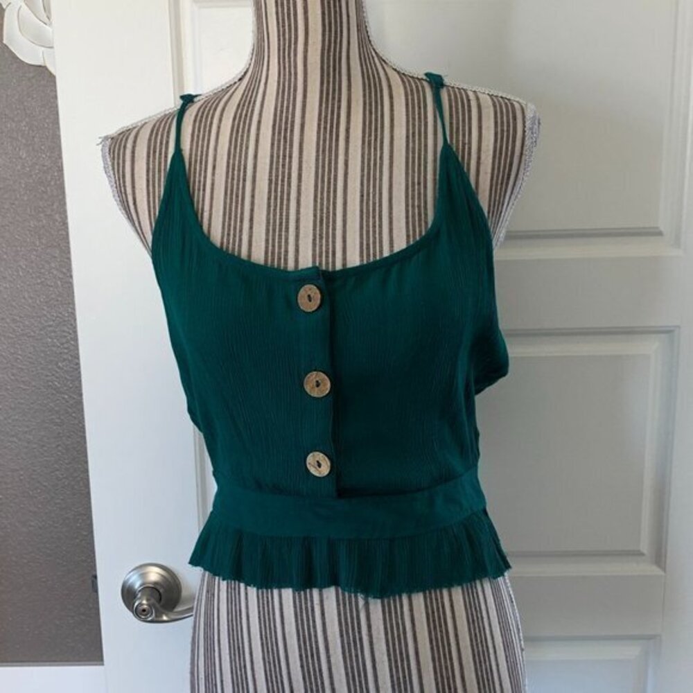 Patrons of Peace Cropped Racerback